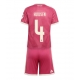 Real Madrid Dean Huijsen #4 Replike Rezervni Dres za djecu 2026-27 Kratak Rukav (+ Kratke hlače)